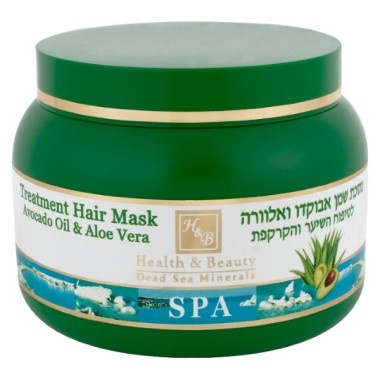 Health&amp;Beauty Маска для волос и кожи головы оздоравливающая с маслом Авокадо и Алоэ — Makeup market
